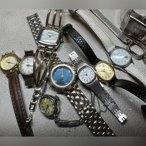 Watch lot of ladies watches Caravelle Timex and more